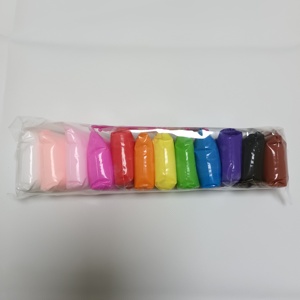 12Pcs Không Khí Khô Đất Sét Thiết Lập Ánh Sáng Đất Sét Mềm Đồ Chơi Nghệ Thuật Và Thủ Công Giáo Dục Chơi Bột Cho Trẻ Em 12 Màu Sắc Vật Liệu Cao Su Mô Hình Đất Sét - Product Image 6