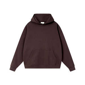 Sudadera con Capucha Extra Grande Personalizada de 400 g/m², Lisa, con Hombros Caídos, Unisex, Estilo Urbano, Sudadera de Felpa Premium de Algodón - Product Image 3