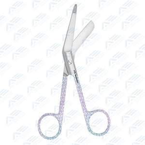 Tijeras para Vendajes de Primeros Auxilios con Puntas de Seguridad Afiladas y Manuales de Acero Inoxidable para Uso Quirúrgico - Product Image 3