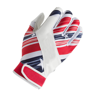 Guantes de Bateo de Béisbol Profesionales de Cuero Vacuno Suave, para Zurdos, Talla XXL, Tejidos, Cómodos y Duraderos para Entrenamiento - Product Image 3