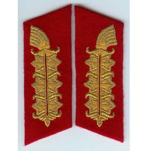 Épaulettes de col uniformes de qualité supérieure, personnalisables en taille/couleurs/logo, forme de col, coussinets de col/matériaux écologiques, brodés - Product Image 6