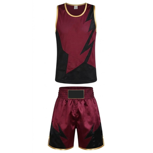 Ensemble de vestes et shorts de boxe sur mesure, dernier modèle, qualité supérieure, uniforme d'entraînement de arts martiaux et de kick-boxing - Product Image 2