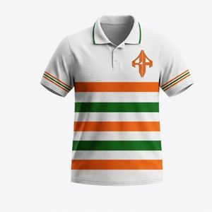 Conjunto de Polo Personalizado de Diseño Superior para Hombre, Material Poliéster/Algodón, Estilo Casual, Estampado Técnico por RIVIAN ATLANTIC - Product Image 1