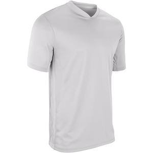 T-shirt en tricot à manches courtes pour homme, coupe classique, couleur unie, col rond, style décontracté, blanc - Product Image 1