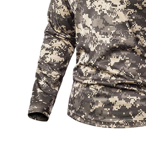 Unisex Long Sleeve Full Sleeve Camouflage Hunting Pants Breathable Windproof Waterproof Soft <b>Shell</b> Winter Wear - Product Image 3