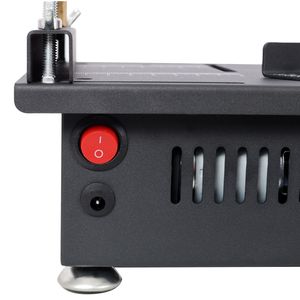 Sierra Eléctrica de Escritorio Multifuncional de 100W, Profundidad de Corte de 16MM, Cuchilla Flexible, Velocidad y Ángulo Ajustables para Sierras Eléctricas - Product Image 6