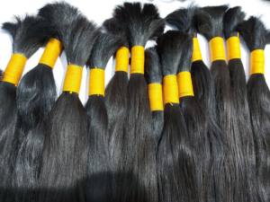 ผมแท้ถักเปียแบบตรง น้ำหนัก 100 กรัม ยี่ห้อ Arrow Exim ผมอินเดียแท้แบบ Remy ไม่มีตะเข็บต่อ ขายส่ง - Product Image 6