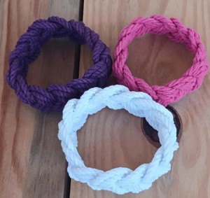 SNH Cute Leather and Cotton Adjustable <b>Rope</b> <b>Bracelet</b> for Children's-Anniversary Occasion - Product Image 1