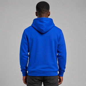 Sudadera con capucha para hombre con impresión en relieve llamativa, detalles en relieve y construcción suave, diseñada para atuendos casuales y estilo urbano. - Product Image 5