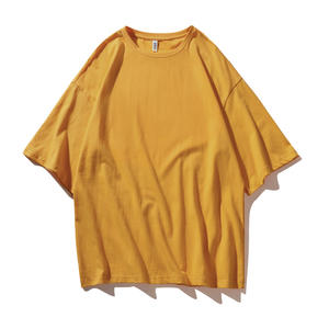 Camiseta de Hombre 100% Algodón, Tejida, Lisa, de Alta Calidad, con Impresión Digital de Logotipo Personalizado, 210 g/m², Secado Rápido, Estilo Hip Hop - Product Image 6