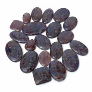 Radha Arts – Pierres précieuses en vrac de qualité supérieure, 100 % naturelles, marron, scintillantes, Iolite, Pierre de soleil, Opale, Cristal, formes variées, effet Schiller - Product Image 5