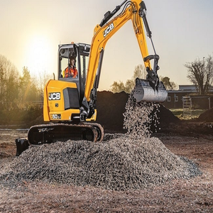 Used JCB 50Z-1 <b>Mini</b> Excavator Construction Equipment With Engine Motor Pump Gearbox Bucket Weight Options For Sale - Product Image 5