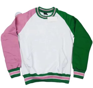 Sudadera de Alta Calidad con Logotipo Personalizado Alpha Kapa para Mujer, de Forro Polar Transpirable, Poliéster/Algodón, Manga Farol, Bordada - Product Image 1