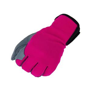 Gants de sécurité pour femmes en cuir de mouton durable, à doigts entiers, antidérapants, réduisant les chocs, respirants, pour le jardinage et la mécanique - Product Image 2