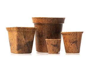 Maceta de Fibra de Coco Sostenible – Contenedor Biodegradable de Fibra Natural para Plantas de Interior y Exterior - Product Image 4