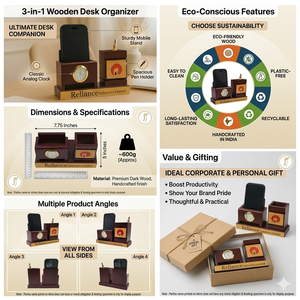 Rustic Farmhouse Wooden Table <b>Top</b> with Personalization and Printing for Promotional Office Use - Product Image 3