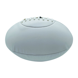 Ballon de rugby de qualité supérieure avec logo personnalisé OEM, article de sport le plus vendu, taille officielle 9, ballon de football en cuir haut de gamme pour l'entraînement, sac en filet inclus - Product Image 2
