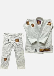 Nuevo Modelo Brasileño Shoyorol Blanco # Kimono Gi Mamba Competitor Uniform 450gsm para Luchadores de Jiu Jitsu, Conjunto de Kimono Gi - Product Image 2