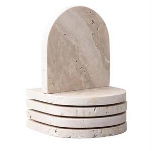 Ensemble de sous-verres hexagonaux en pierre, résistants à la chaleur, modernes, pour la décoration de la maison - Product Image 5