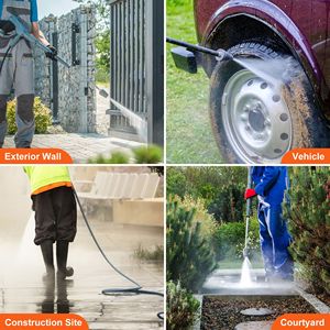 Pompa a Pistoni Triplex Orizzontale con Albero da 3/4 Pollici per Idropulitrice, 3700 PSI 2.5 GPM, Kit di Ricambi per Idropulitrici - Product Image 4