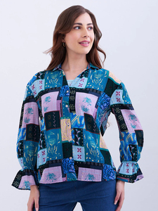 เสื้อเชิ้ตผู้ชายไซส์ใหญ่แฟชั่นลายพิมพ์ แขนสั้น ปกเสื้อ ปกติ ติดกระดุมแถวเดียว รุ่นใหม่ประจำฤดูร้อนปี 2024 - Product Image 2