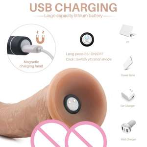 ดิลโด้สายดิลโด้8นิ้วพร้อมสายรัด - Product Image 5