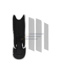 Protège-tibias de baseball pour adultes et jeunes, protection professionnelle légère avec fermeture auto-agrippante, protection des jambes pour le baseball - Product Image 6
