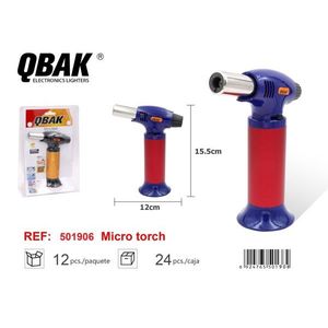 QBAK Micro Torch 15.5cm Butane Kitchen <b>Lighter</b> Portable For Cooking - Product Image 1