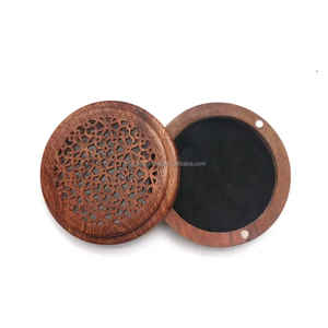 Quemador de Incienso Árabe de Madera 100% Natural, Mubkhar Premium para Celebración del Ramadán, Regalo de Eid y Fragancia Interior Elegante - Product Image 2