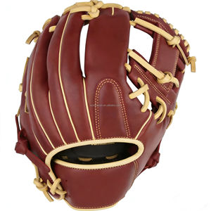 Professional <b>Baseball</b> <b>Glove</b> Soft Leather Fielding Mitt for Adult Players Custom Logo Available - Product Image 5