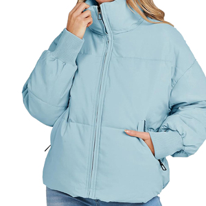 Chaqueta Acolchada Personalizada Estilo Urbano para Mujer, Último Diseño, Transpirable, en Stock, Forro de Nailon de Alta Calidad - Product Image 4