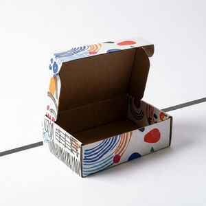 Custom Corrugated Mailing Box. Pink Kraft Paper for <b>Clothes</b> Shipping <b>Boxes</b> Custom - Product Image 1