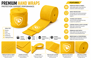 DUMELA INTERNATIONAL - Vendas de Mano para Entrenamiento de MMA y Boxeo con Logotipo Personalizado, Transpirables, Duraderas, Elásticas, de Algodón, para Kickboxing - Product Image 5