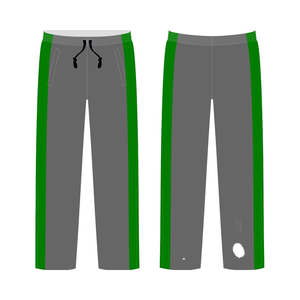 Pantalons de survêtement de sport décontractés pour hommes personnalisés en gros Combinaisons de jogging en polyester léger avec taille moyenne teintées en plaine - Product Image 1