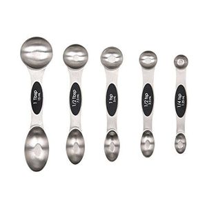 Designer Copper <b>Measuring</b> Spoon Set with Engraved Sizes <b>for</b> Luxury Kitchen <b>Baking</b> and Cooking Needs Home Decor - Product Image 1