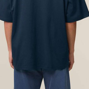 เสื้อยืดโอเวอร์ไซส์ผู้ชายสไตล์มินิมอลเรียบง่าย สีพื้น ขายส่งจำนวนมาก เหมาะสำหรับใส่ทุกวัน - Product Image 5