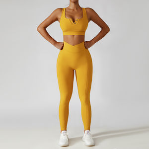 Vêtements de yoga pour femmes très vendus, ensembles de yoga respirants, combinaisons sexy pour femmes - Product Image 6