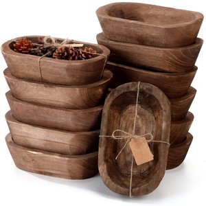 Bol en bois de Sheesham sculpté en forme de puzzle géométrique - Design traditionnel artisanal - Modèle SH-PUZL-019 |   Aqudus Saleem - Product Image 3