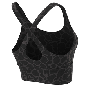 Women's High Support Sports <b>Bra</b> Lightweight Comfortable Spandex/Nylon Heat-Transfer Printed Custom Logo Adjustable Strap Fitness - Product Image 4