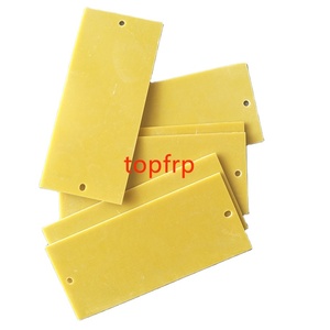 Panneau d'isolation en fibre de verre époxy jaune, pièces traitées à l'époxy - Product Image 1