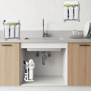 Sistema de Ósmosis Inversa Eléctrico de Flujo Directo Bajo Fregadero 600GPD con Bomba de Refuerzo, Sin Tanque, de 5 Etapas para Uso Doméstico - Product Image 5