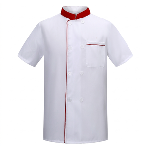 เสื้อเชฟแขนยาวสำหรับบุรุษและสตรี ไซส์พลัส สำหรับโรงแรม ร้านอาหาร ครัว ร้านเบเกอรี่ โรงอาหาร ทำอาหาร และอบขนม - Product Image 1