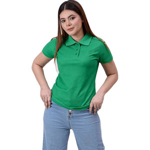 เสื้อโปโลผู้หญิงแขนสั้นสไตล์สปอร์ตแคชชวล แบรนด์ Star Crystal Enterprises รุ่นใหม่ล่าสุด แฟชั่นฤดูร้อน - Product Image 1