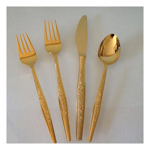 Juego de Cubiertos de Acero Inoxidable de Lujo Moderno, Juego de Cuchara, Tenedor y Cuchillo con Acabado Espejo para Comidas Elegantes - Product Image 5