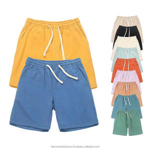 Nouvelle Collection 2025 – Short de jogging en coton pour femme, écologique, décontracté, pour l'été, en tissu délavé, uni, brodé, OEM - Product Image 3