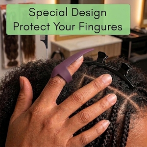 Herramienta Profesional para Separar Dedos, Separador de Anillos de Uñas Fácil de Usar para Extensiones de Cabello, Trenzado y Control de Secciones Suaves - Product Image 6