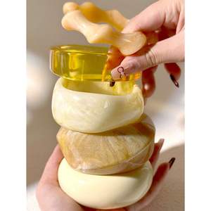 Pulseras de Resina con Tachuelas Elegantes para Mujer, Hechas a Mano, Étnicas, con Cristales, Accesorios de Moda para Uso Diario y Festivo - Product Image 6