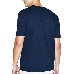 T-shirt de sport pour homme de haute qualité, col en V, manches courtes, couleur unie, prix attractif - Product Image 3