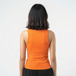 Débardeur court décontracté pour femme, respirant, sans manches, léger, confortable, idéal pour l'été, en jersey tendance - Product Image 2