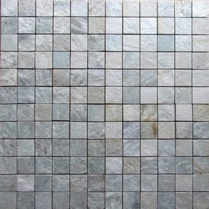 Carrelage en mosaïque de verre cristal moderne avec finition irisée brillante, design parquet, 304x304mm, pour salle de bain, piscine, salon, TSF India - Product Image 3